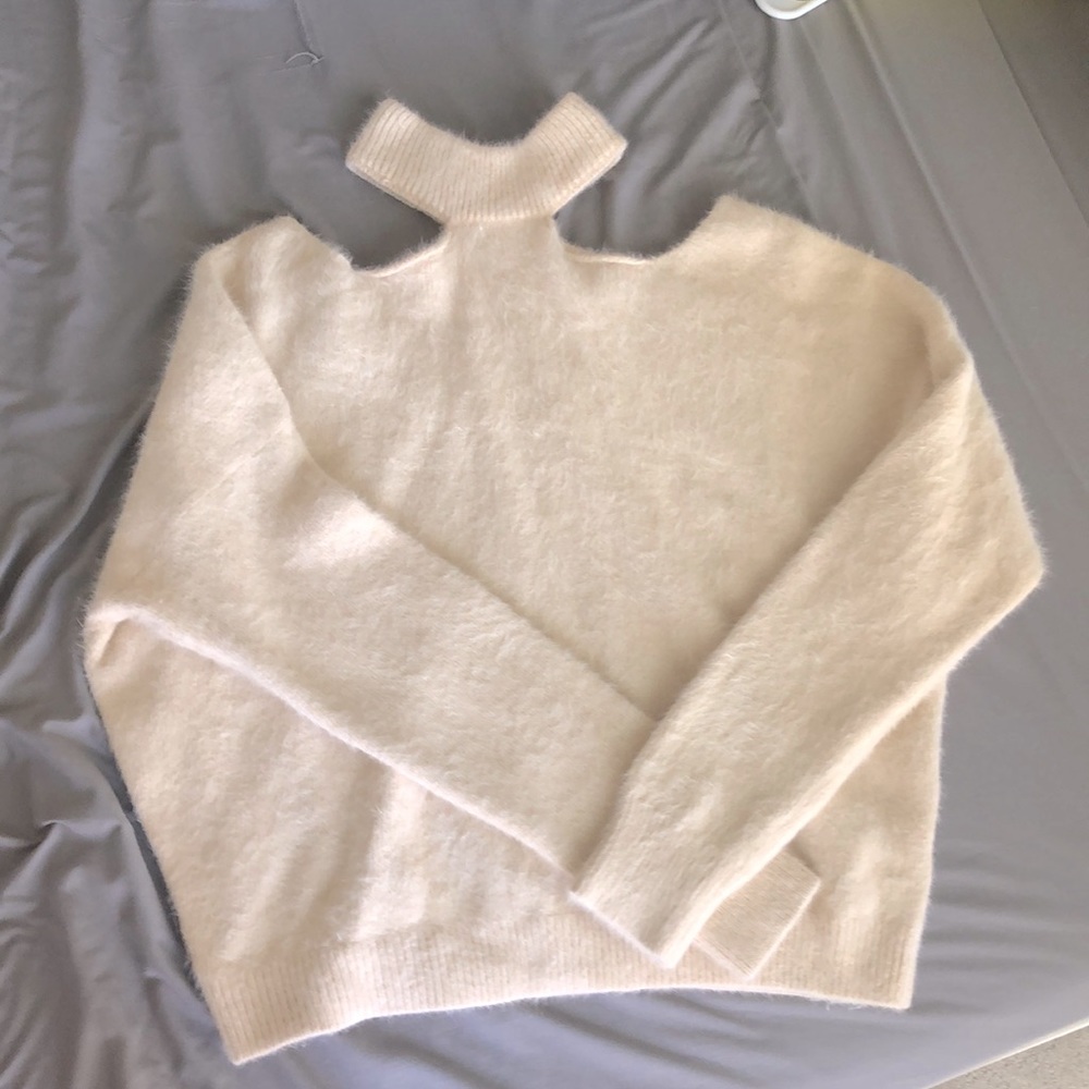 off shoulder sweater